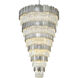 Canada 60 Light 60 inch Chrome Chandelier Ceiling Light